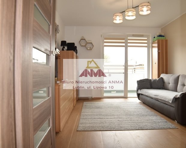 Przestronna kawalerka 34,48 m² z dużym balkonem - polecam! Lublin, Bronowice  34m2 Foto 1