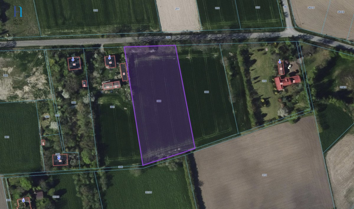 Działka siedliskowa na sprzedaż Kolonia Łaznów  6 302m2 Foto 1