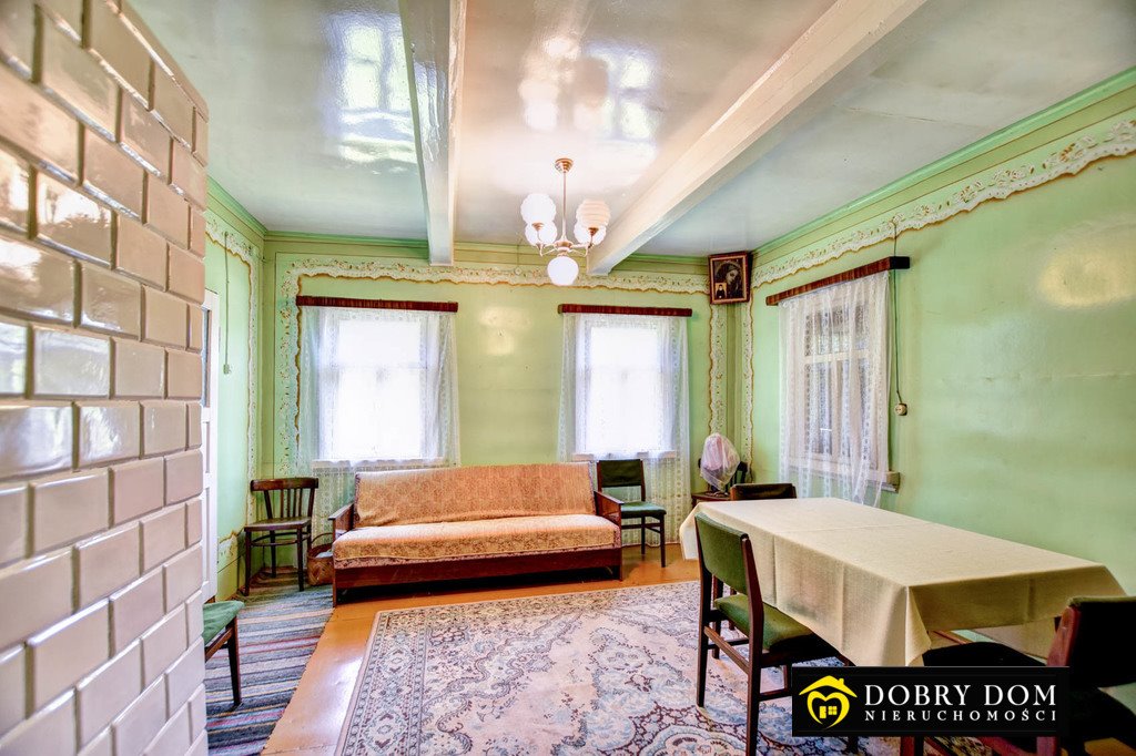 Urokliwy dom z bala 55 m2 z działką 5172 m2, garaż, stodoła Dawidowicze  55m2 Foto 1