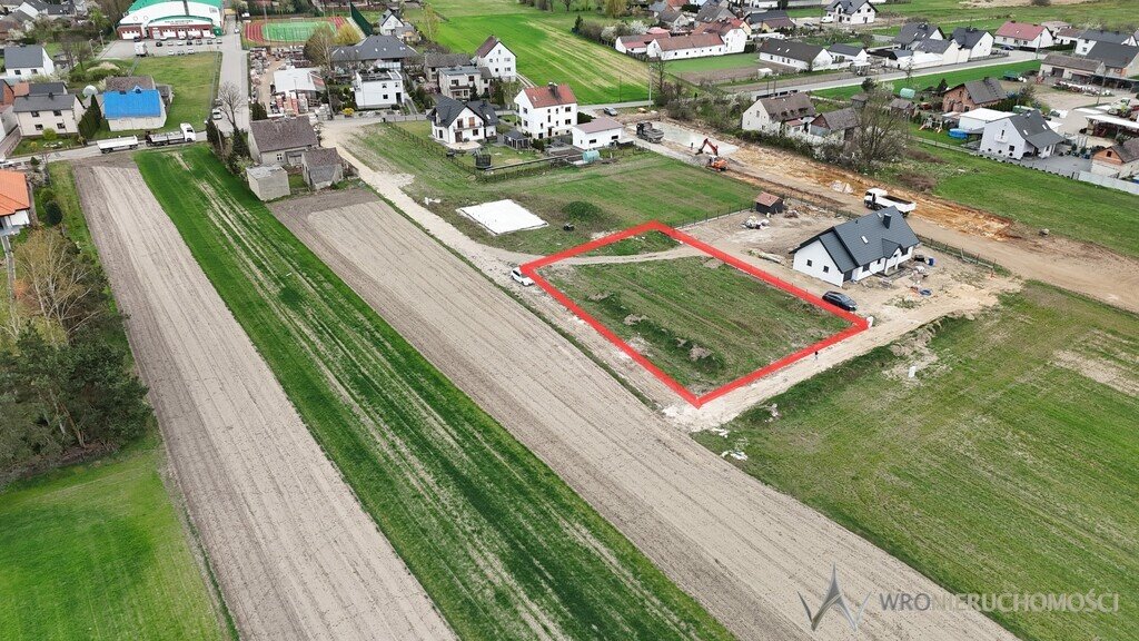 Działka budowlana 1200 m² z dostępem do mediów i drogą Chrząstowice  1 200m2 Foto 1