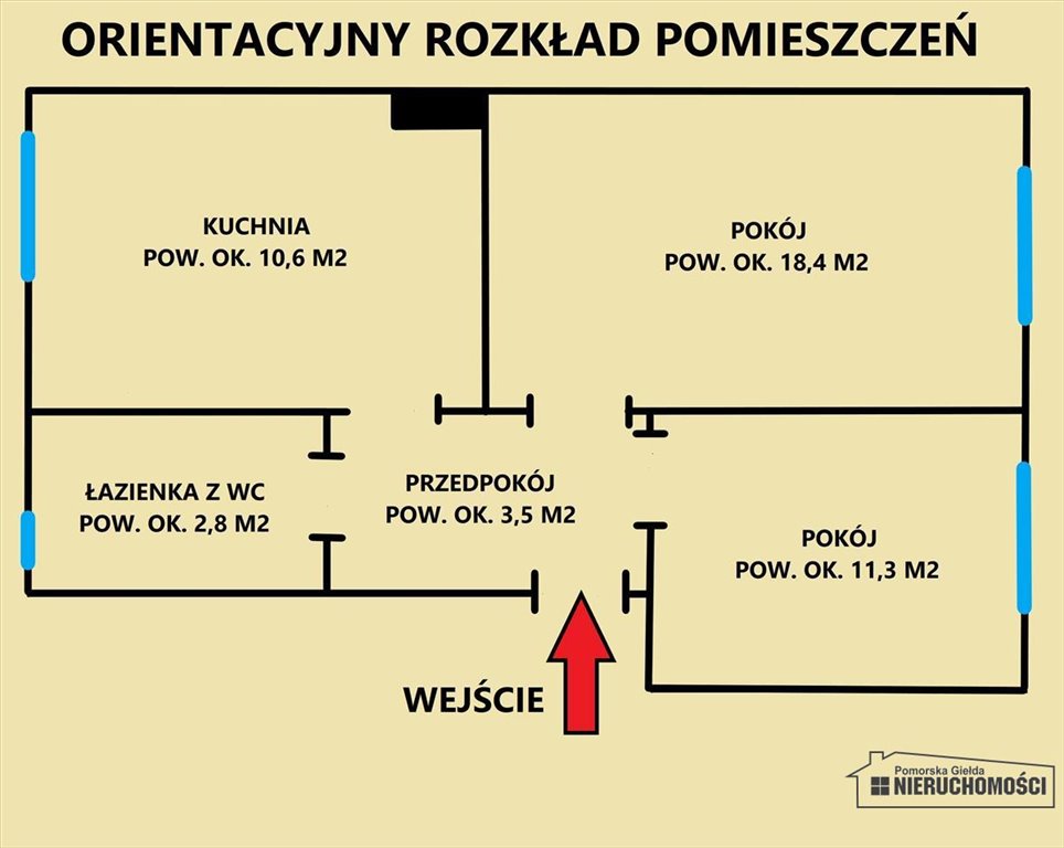 Mieszkanie dwupokojowe na sprzedaż Szczecinek, Kanałowa  47m2 Foto 8