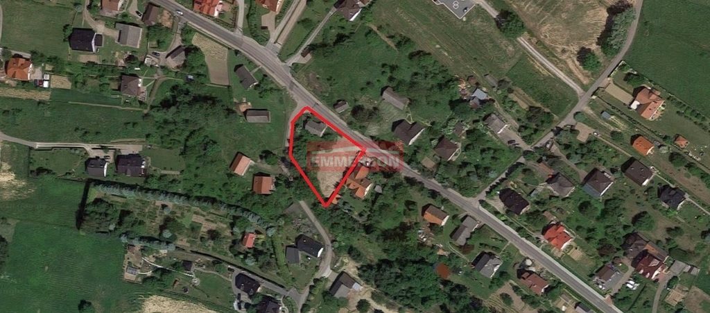 Działka budowlana z mediami, blisko A4 i Balic Burów  1 507m2 Foto 1