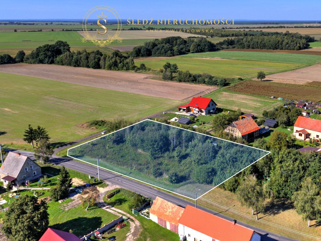 Działka 1850 m2 z lasem, ogrodem i kominkiem, cisza Zagórzyce  1 850m2 Foto 1