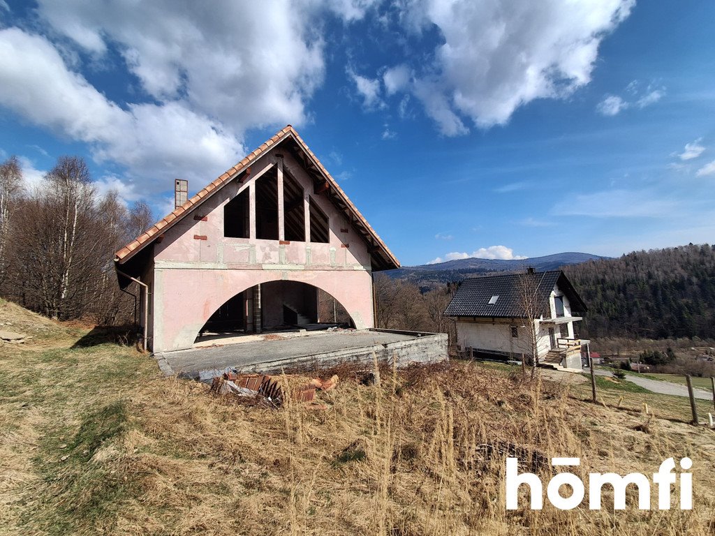 Dom w Brennej z widokiem i dużą działką, stan surowy Brenna  3 373m2 Foto 1