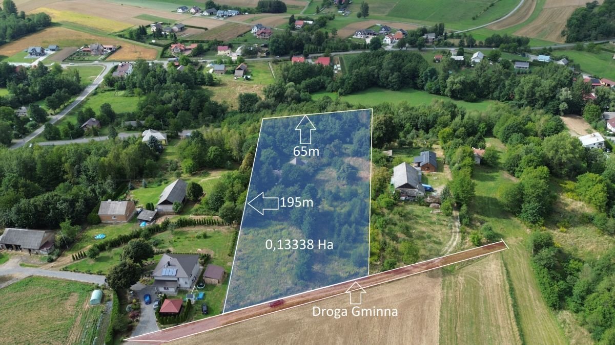 Polecam działkę 13 338 m² z domem i budynkami w Wiśniowej Wiśniowa  13 338m2 Foto 1
