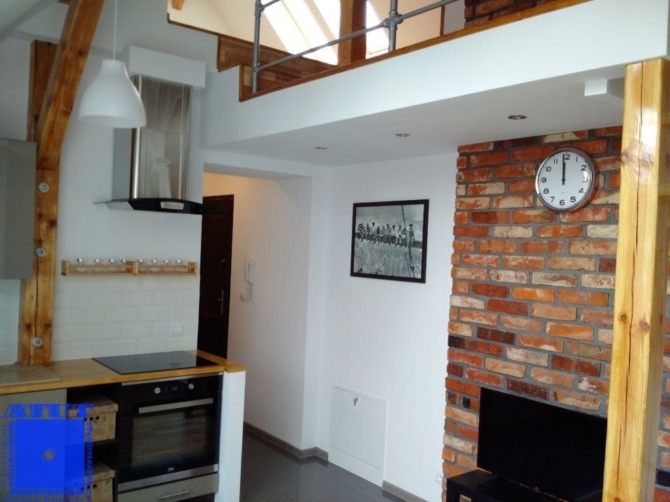 Zapraszam do wynajmu dwupoziomowego mieszkania z antresolą w Gliwicach Gliwice, Centrum, Zimnej Wody  38m2 Foto 1