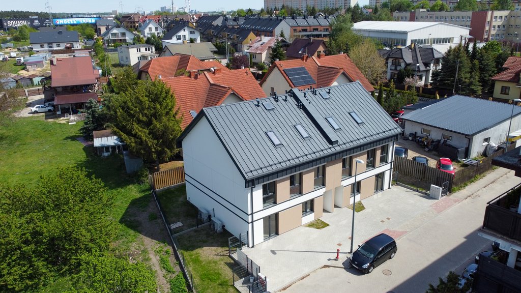 Dom szeregowy z ogródkiem 117 m², pompa ciepła, bezczynsz Białystok, Dziesięciny  118m2 Foto 1