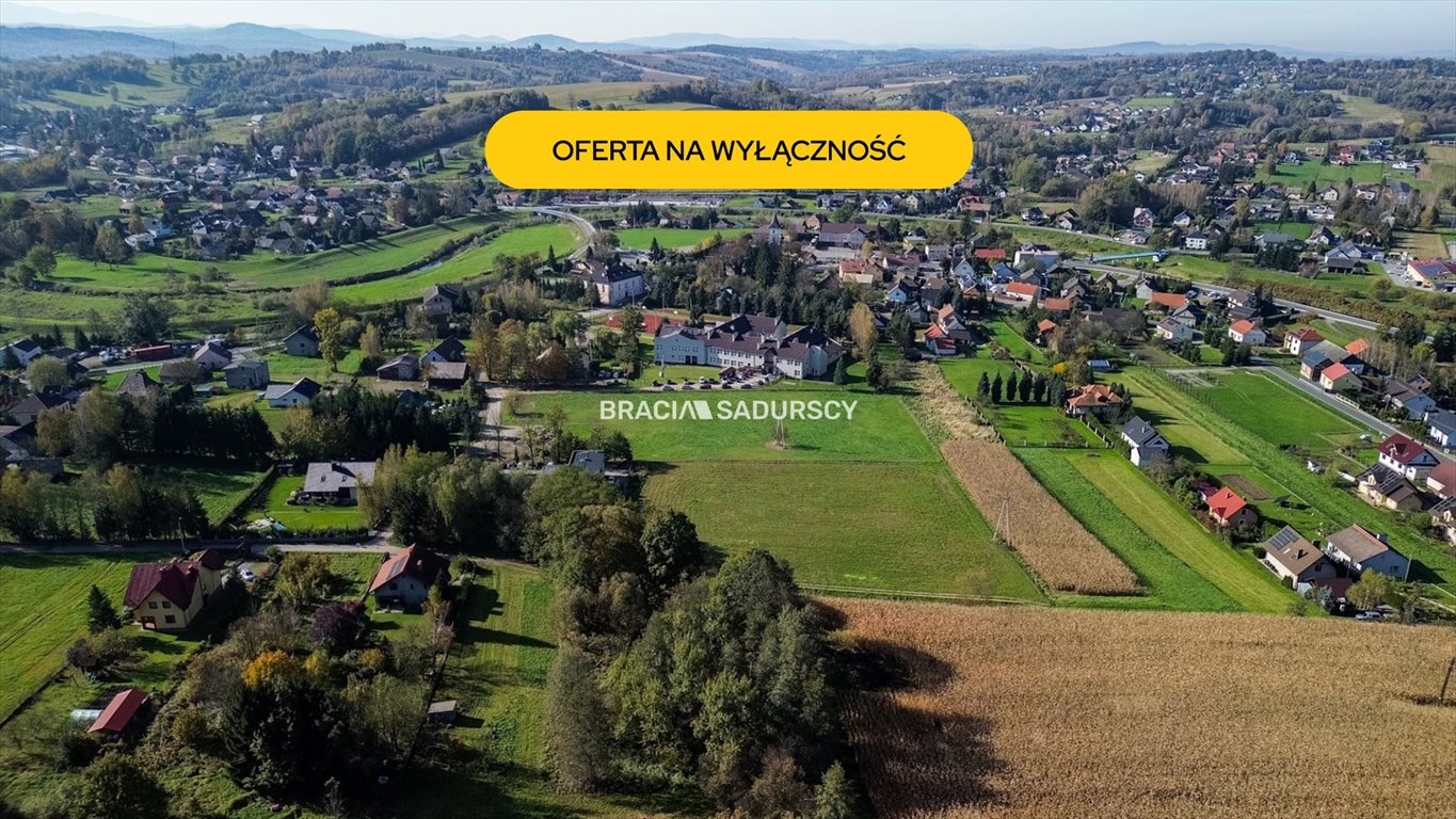 Działka budowlana 7 427 m² w Radziszowie – cisza i szybki dostęp Radziszów, Szkolna  7 427m2 Foto 1
