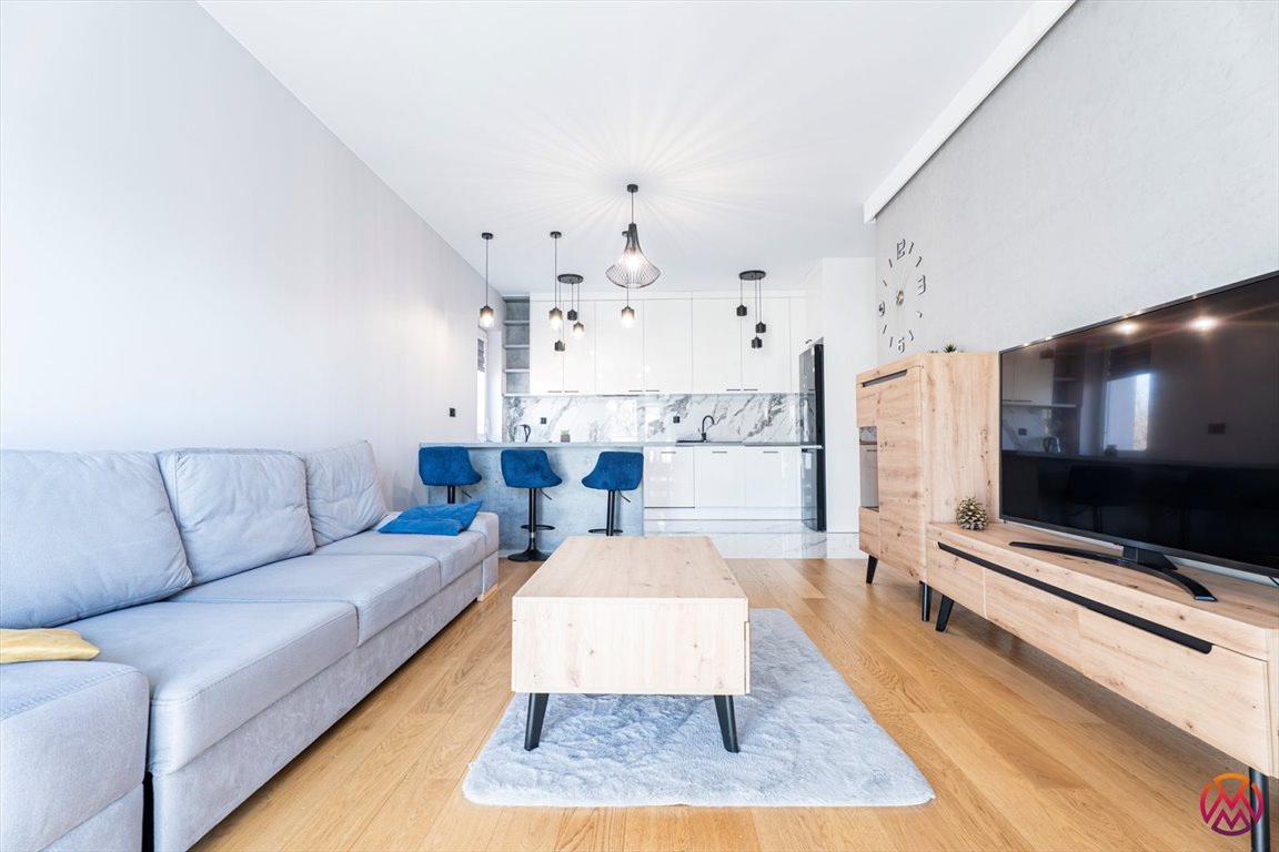 Nowoczesny apartament 3 pok. z tarasem, klimatyzacją i parkingiem Łódź, Polesie, Polesie, Adama Mickiewicza  65m2 Foto 1