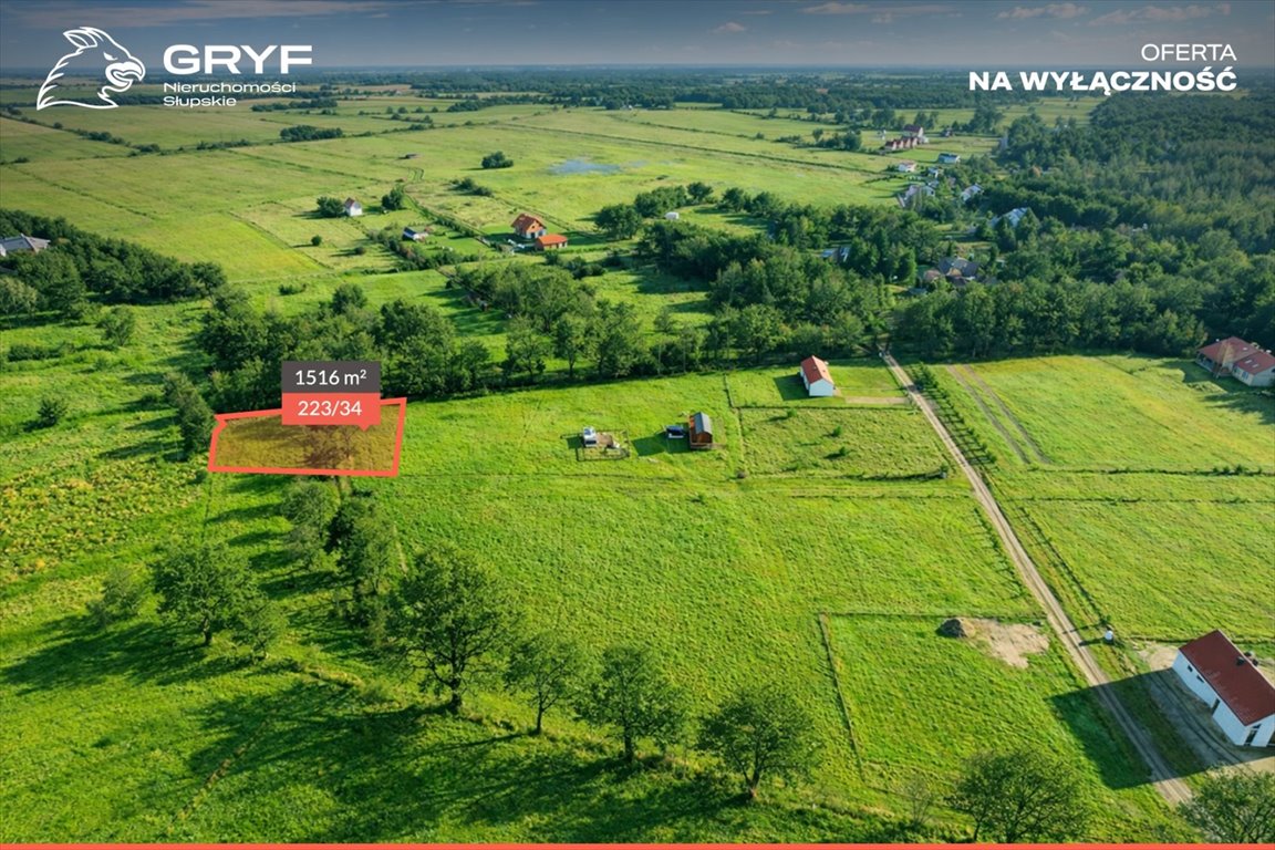 Do sprzedania działka budowlana 1516 m² w Smołdzińskim Lesie Smołdziński Las  1 516m2 Foto 1