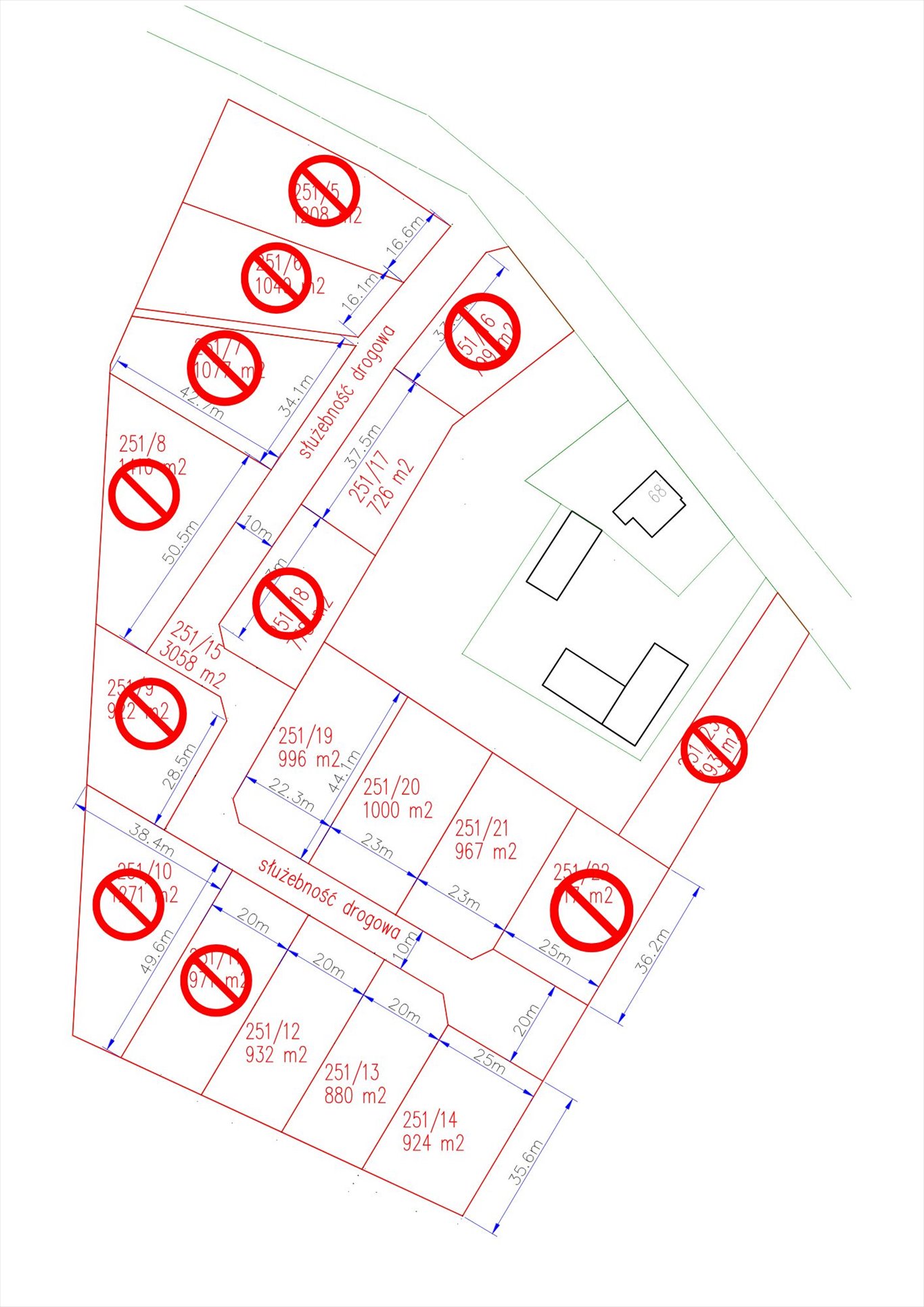 Działka budowlana na sprzedaż Huta  1 000m2 Foto 5