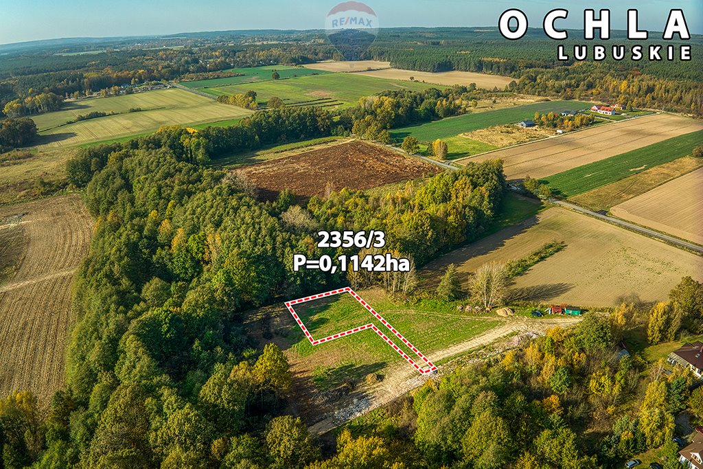 Działka rolna na sprzedaż Zielona Góra, Ochla-ks. Wł. Terlikowskiego  1 142m2 Foto 1