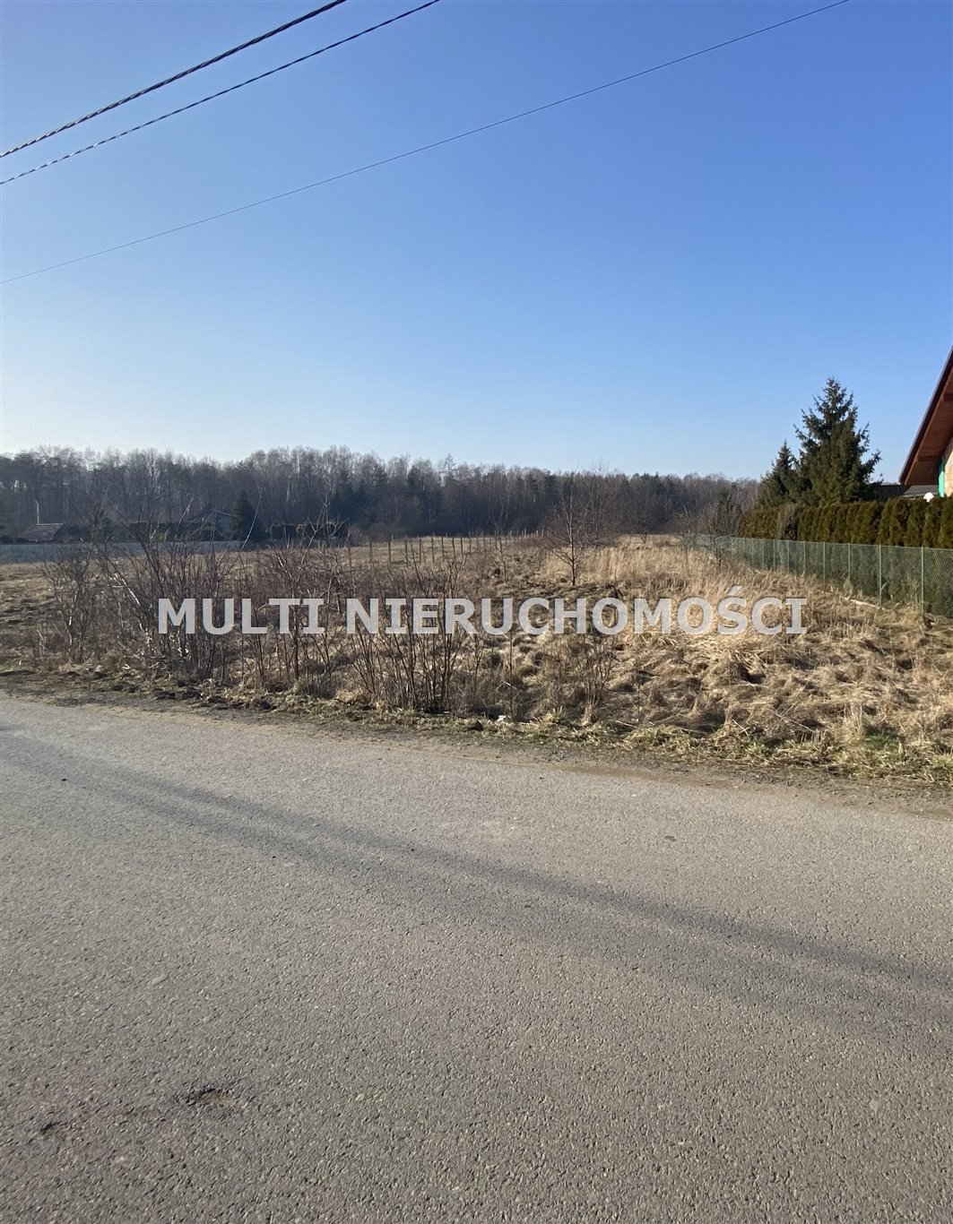 Działka budowlana 29 arów, widokowa, uzbrojona, blisko lasu Libiąż, Libiąż Mały  2 929m2 Foto 1