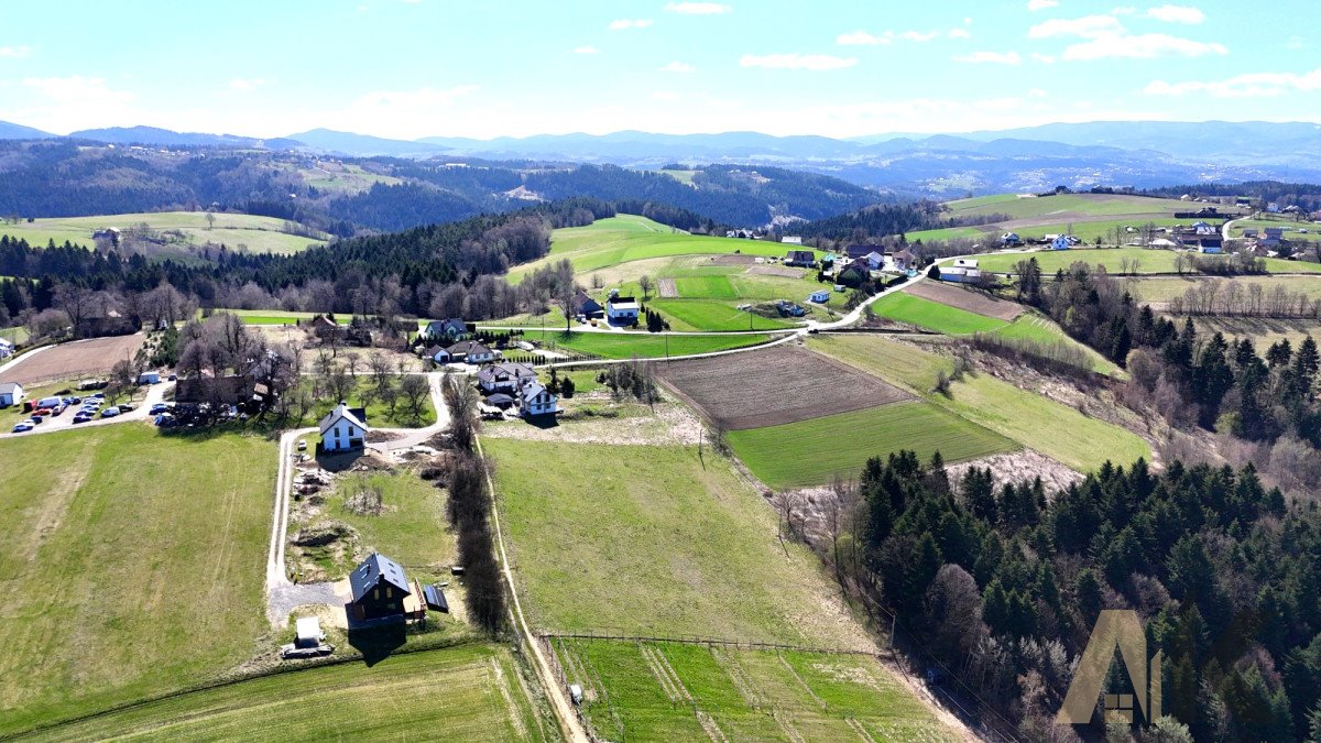 Działka 3700 m² z widokiem na Tatry w Januszowej Januszowa  3 700m2 Foto 1