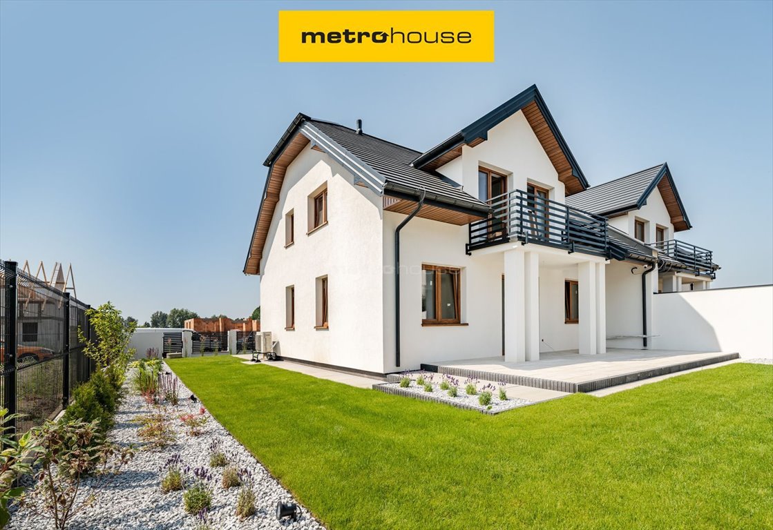 Do sprzedania przestronny dom bliźniak 143 m² z garażem w Mławie Mława, Rachockiego  143m2 Foto 1