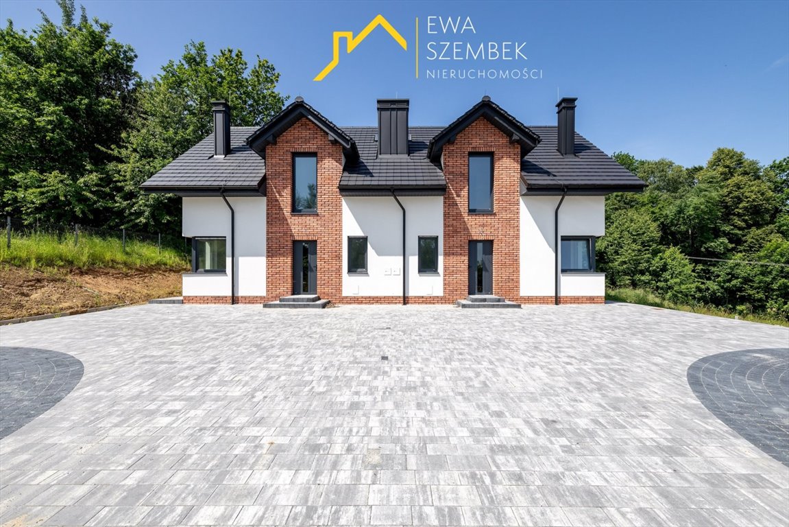 Nowoczesny dom pasywny 107 m² z ogrodem w Dobczycach. Dobczyce  107m2 Foto 1