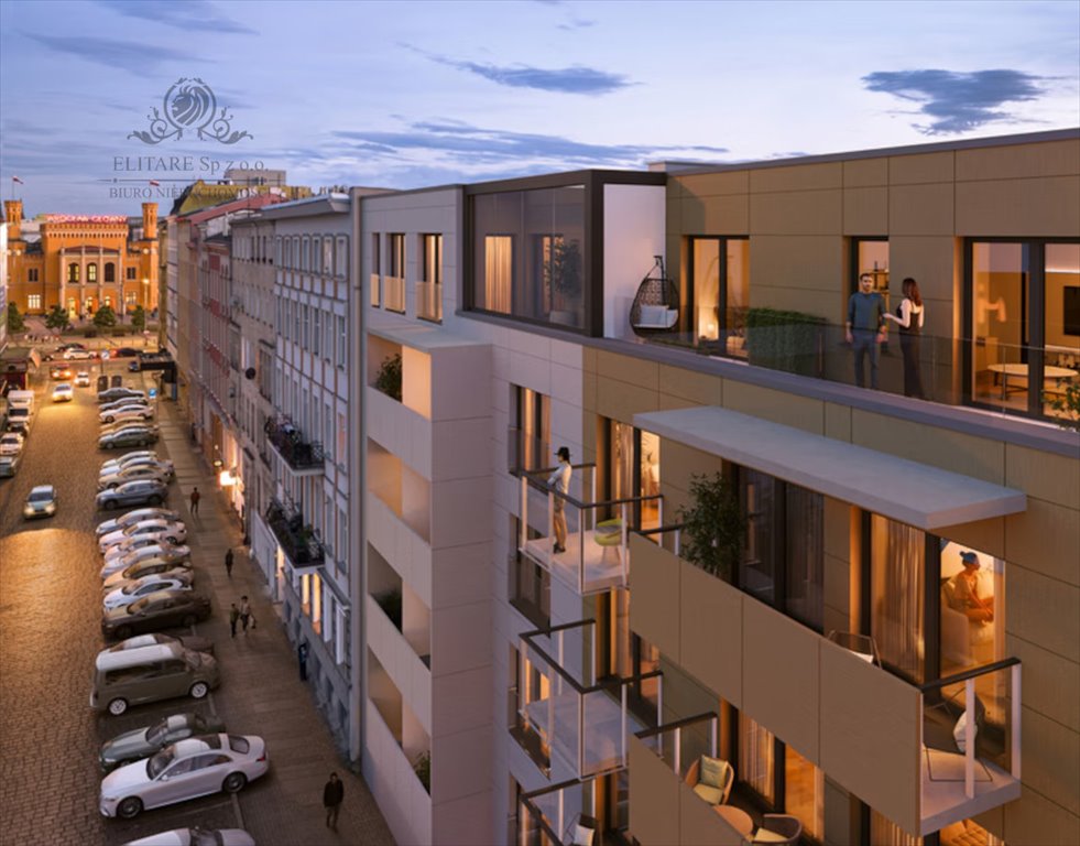 Nowoczesne 1 pokój z balkonem, blisko Dworca Głównego Wrocław, Stare Miasto, Przedmieście Świdnickie  30m2 Foto 1