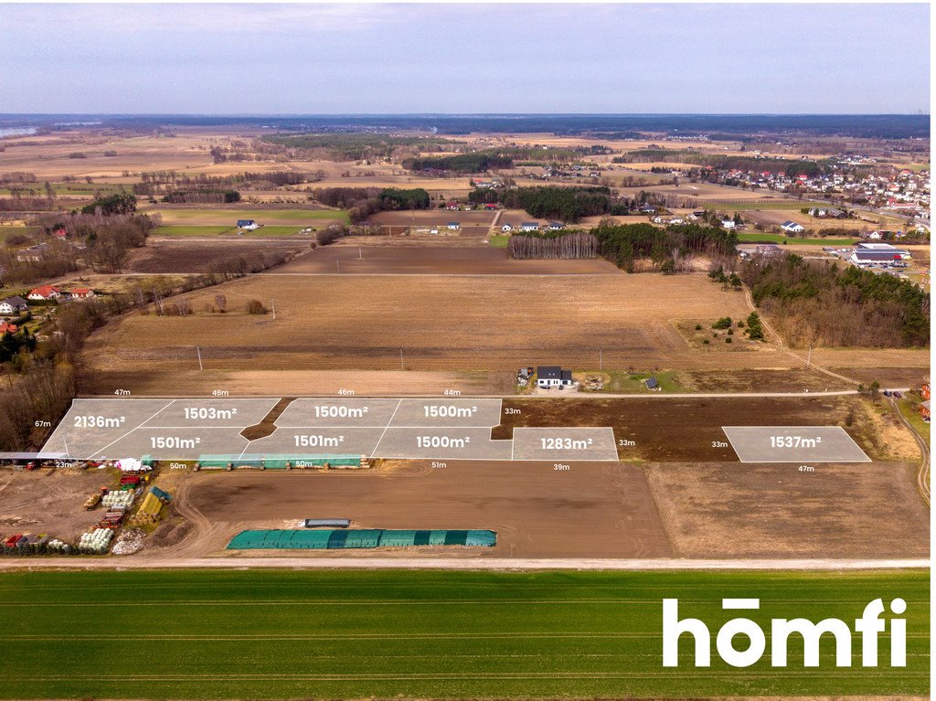 Działki budowlane w Zławieś Wielka od 1283 m² z MPZP Zławieś Wielka, Rzepakowa  1 283m2 Foto 1