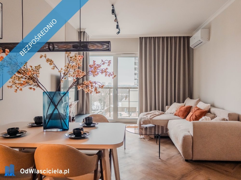 Nowoczesne 2-pokojowe mieszkanie z panoramicznym widokiem na Wisłę Warszawa, Praga-Północ, Jagiellońska  39m2 Foto 1