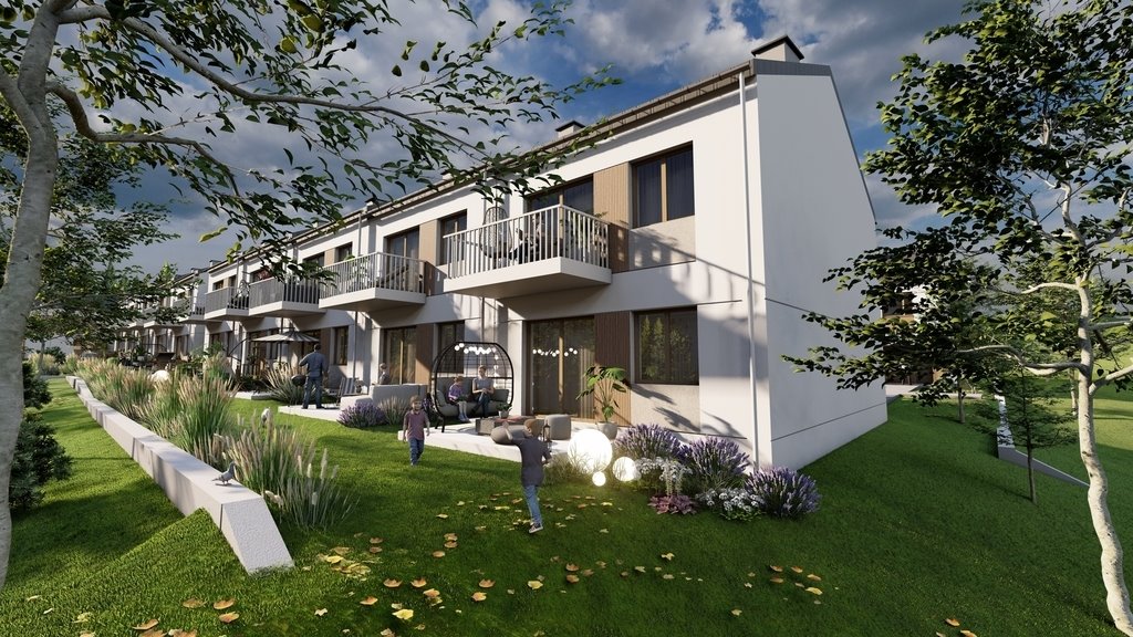 Przestronne 3 pokoje z ogródkiem i tarasem w Rzeszowie Rzeszów, św. Walentego  55m2 Foto 1