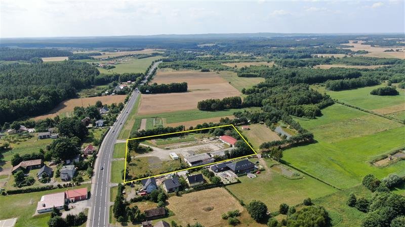 Działka inwestycyjna 12 000 m² z magazynami, blisko drogi Pękanino, Pękanino  12 000m2 Foto 1