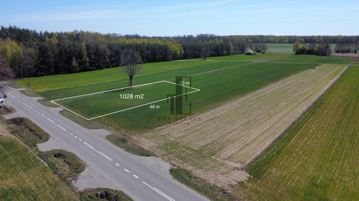 Zapraszam do zakupu działki 1028 m² z warunkami pod dom w Borza-Strumiany Borza-Strumiany, Marcisze  1 028m2 Foto 1