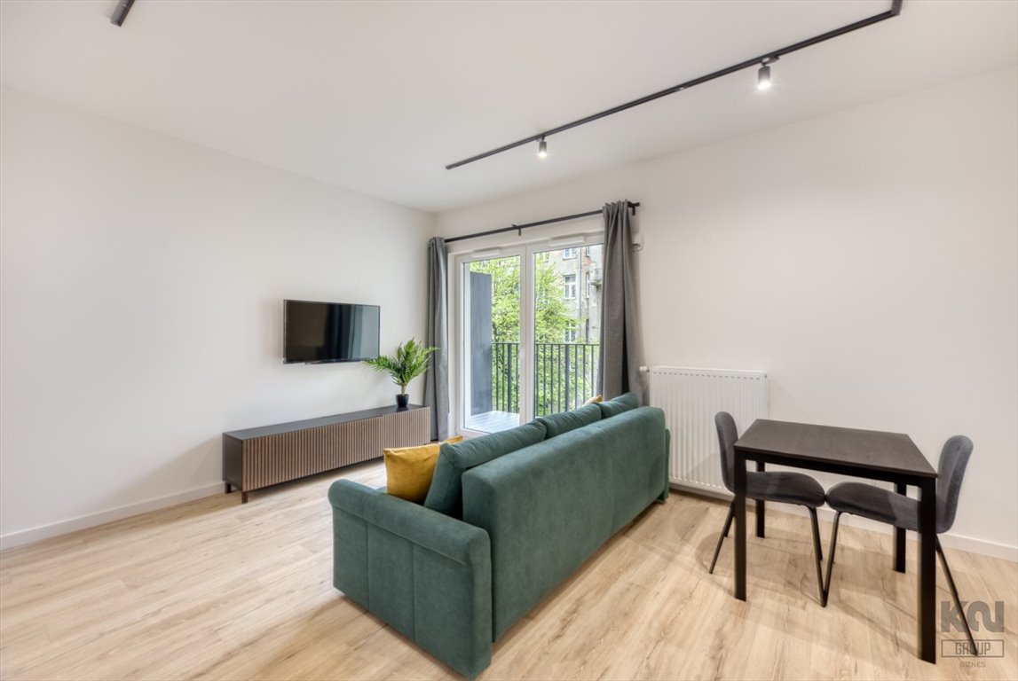 Wynajmę przytulne studio 32 m² z balkonem i pełnym wyposażeniem Łódź, Śródmieście, Pomorska  32m2 Foto 1