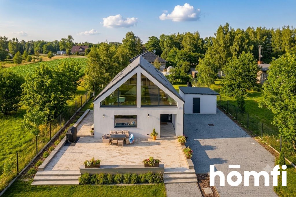 Nowoczesna Stodoła 220 m² - blisko natury i Warszawy Rasztów, Ogrodowa  220m2 Foto 1