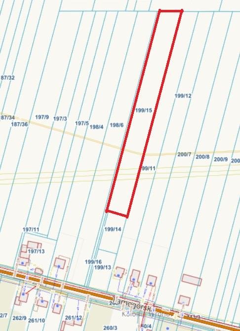 Do sprzedania działka rolna 6978 m² z mediami w Ożarowicach Ożarowice, Tarnogórska  6 978m2 Foto 1