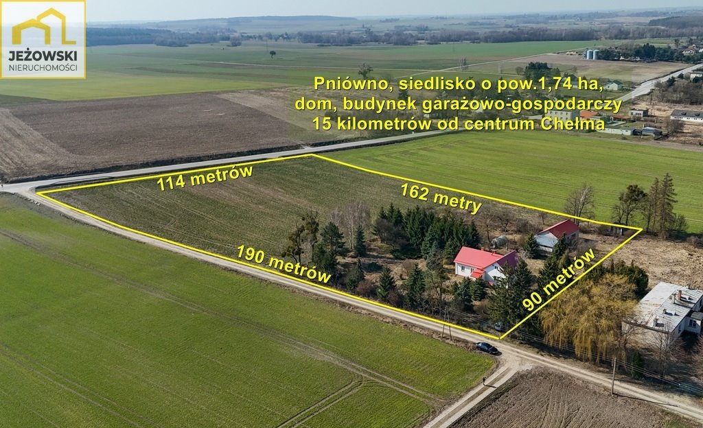 Siedlisko z historią, ogród i dom do remontu w Pniównie Pniówno  145m2 Foto 1