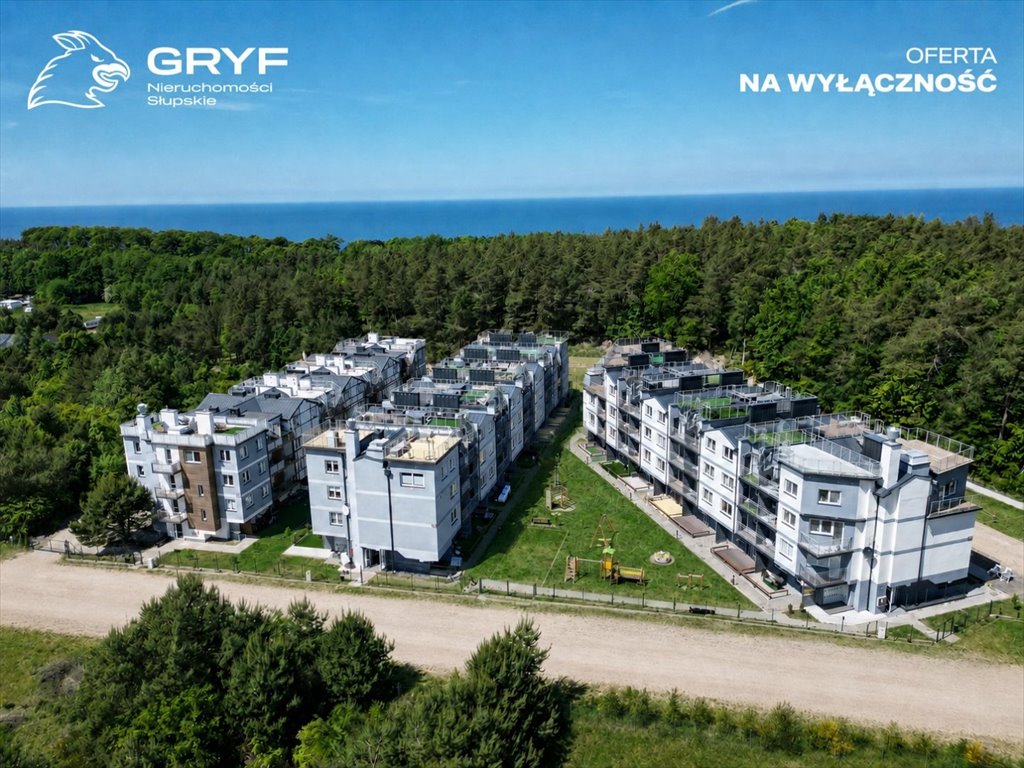 Atrakcyjny apartament 30,42 m² z tarasem i placem zabaw Dębina, Modrzewiowa  30m2 Foto 1