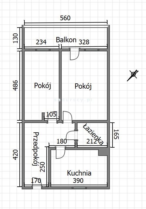 Mieszkanie dwupokojowe na sprzedaż Kraków, Prądnik Biały, Krowodrza, Rusznikarska  50m2 Foto 3
