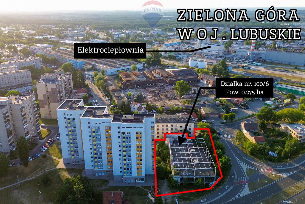 Działka inwestycyjna na sprzedaż Zielona Góra, Objazdowa  2 750m2 Foto 16