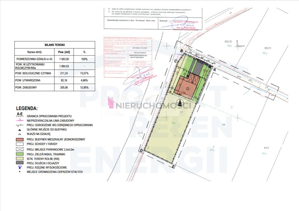 Działka budowlana na sprzedaż Pszenno  1 583m2 Foto 5