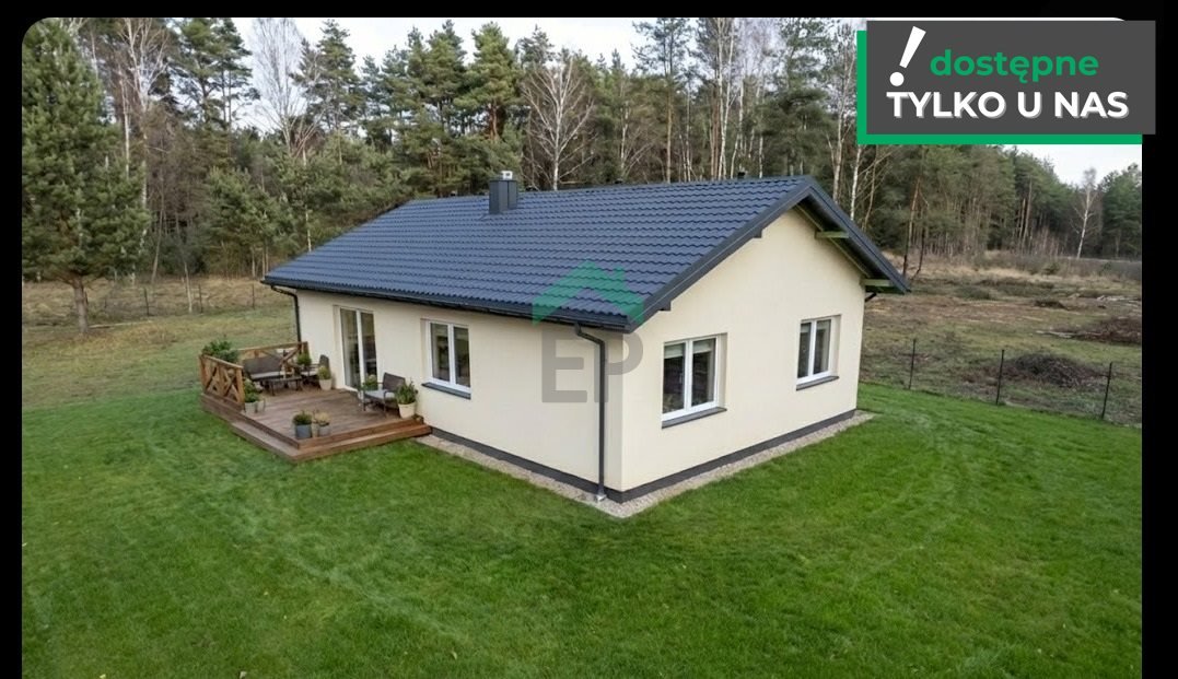 Dom 120 m² z ogrodem, stan deweloperski, taras, spokojna okolica Starcza  120m2 Foto 1