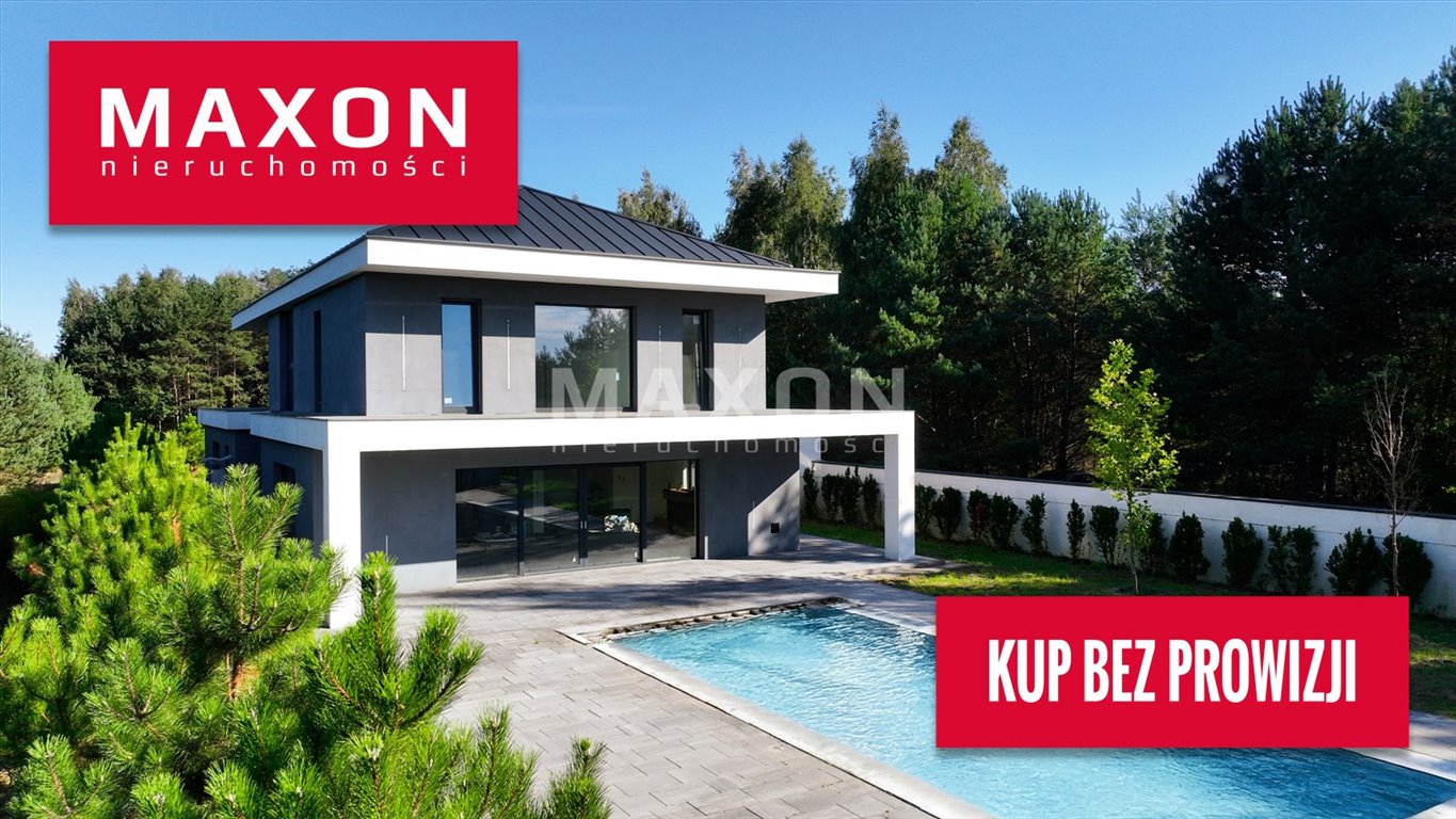 Nowoczesny dom 335 m² z tarasem i ogrodem w Ludwikowie Ludwików  395m2 Foto 1