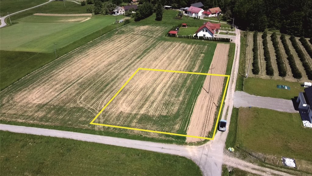Malownicza działka 1985 m² z mediami i dojazdem asfaltowym Kamionna  1 985m2 Foto 1