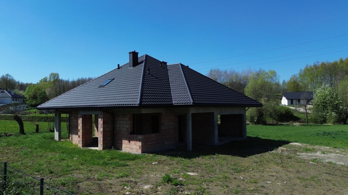 Dom wolnostojący 186 m2 z garażem, surowy otwarty, blisko centrum Rzeszów, św. Rocha  186m2 Foto 1