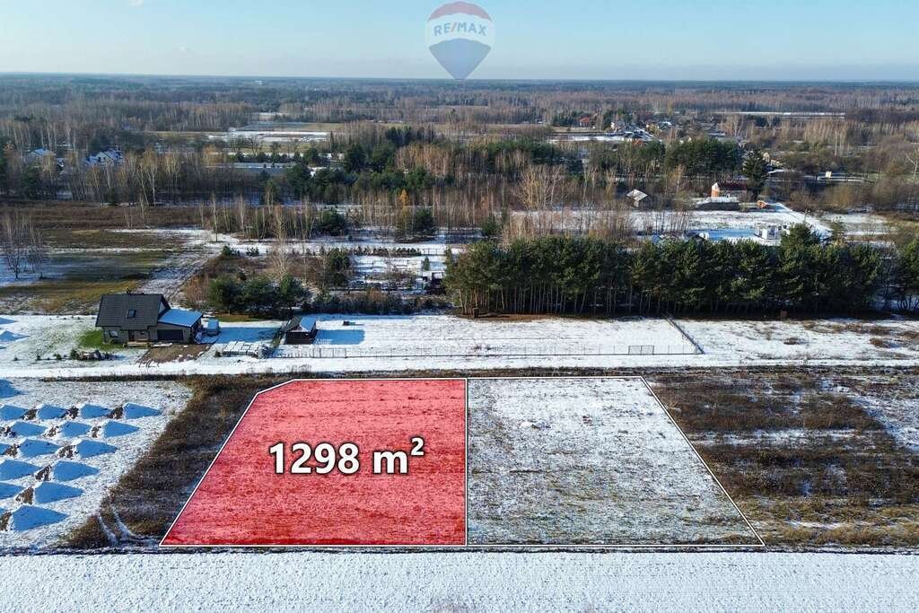 Działka budowlana na sprzedaż Bednary  1 298m2 Foto 1