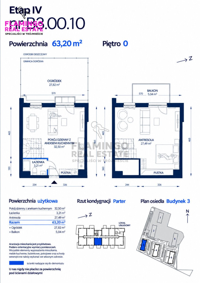 Na sprzedaż przestronne dwupoziomowe mieszkanie 63 m² w Gdańsku Gdańsk, Orunia Południe  63m2 Foto 1