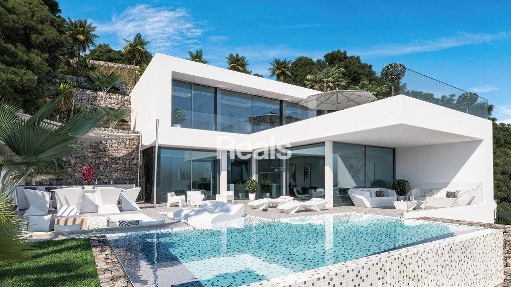 Inteligentna willa w Calpe - widok na morze i góry Hiszpania, Costa Blanca, Costa Blanca  428m2 Foto 1