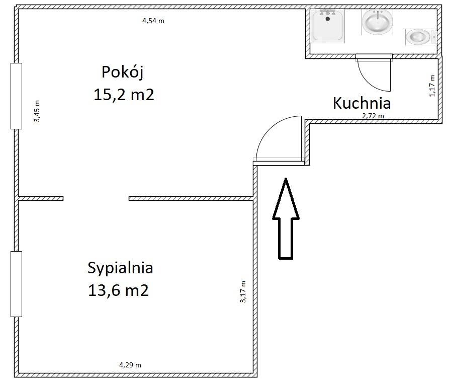 Mieszkanie dwupokojowe na sprzedaż Kraków, Kraków-Śródmieście, Kraków-Śródmieście, Szlak  33m2 Foto 1