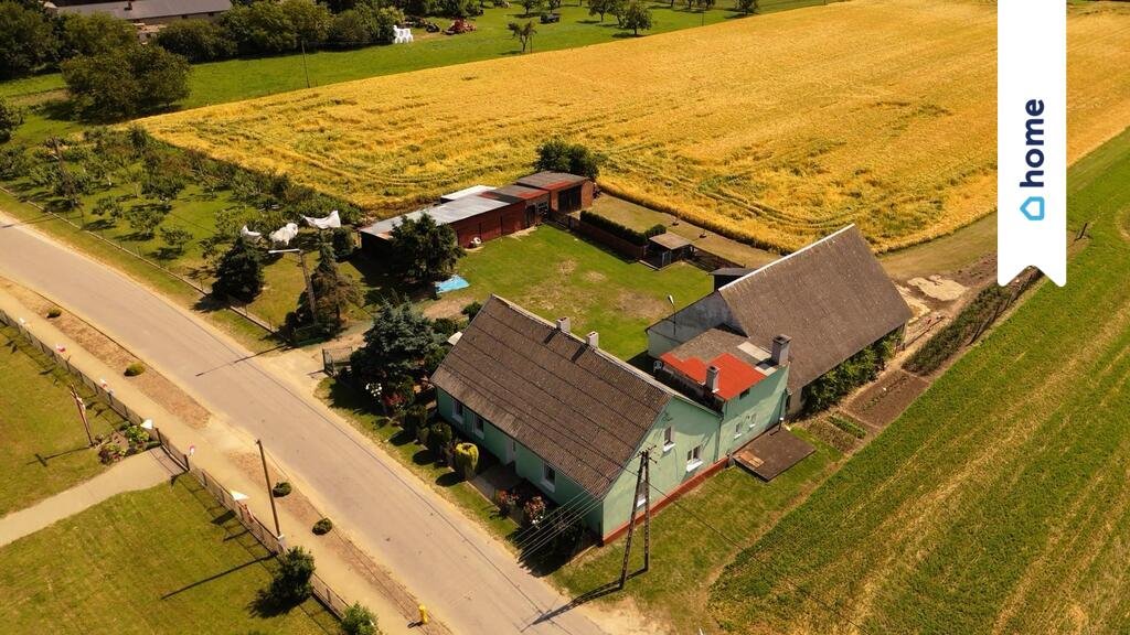 Gospodarstwo rolne 8,17 ha z budynkami i stodołą Ciężkowo  81 722m2 Foto 1