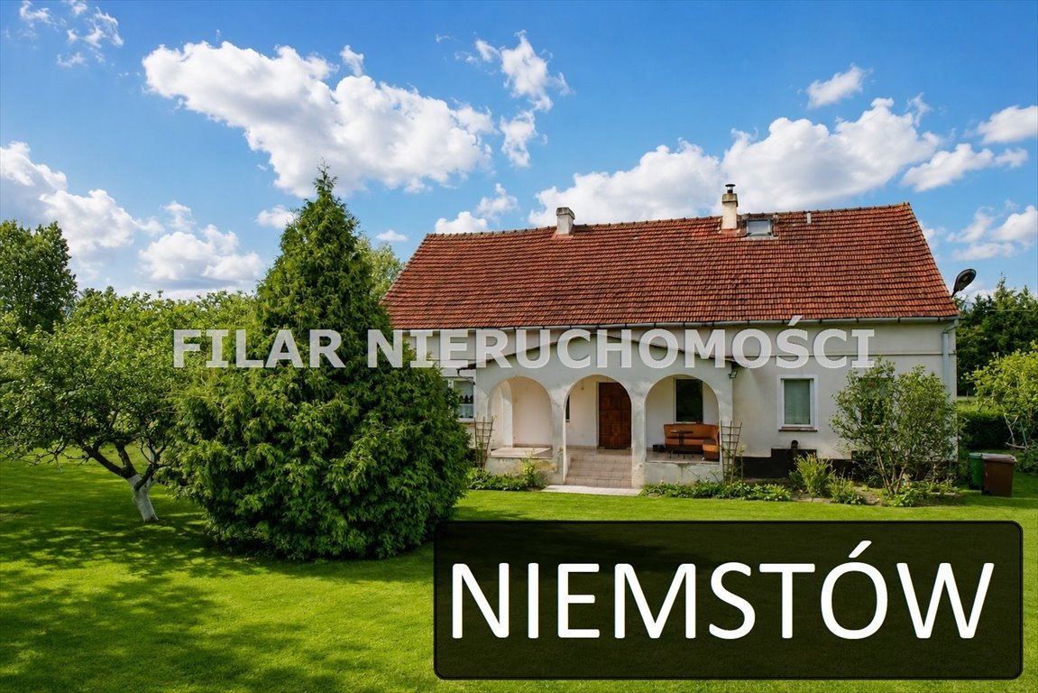Na sprzedaż przestronny dom 150 m² na dużej działce w Niemstowie Niemstów  150m2 Foto 1