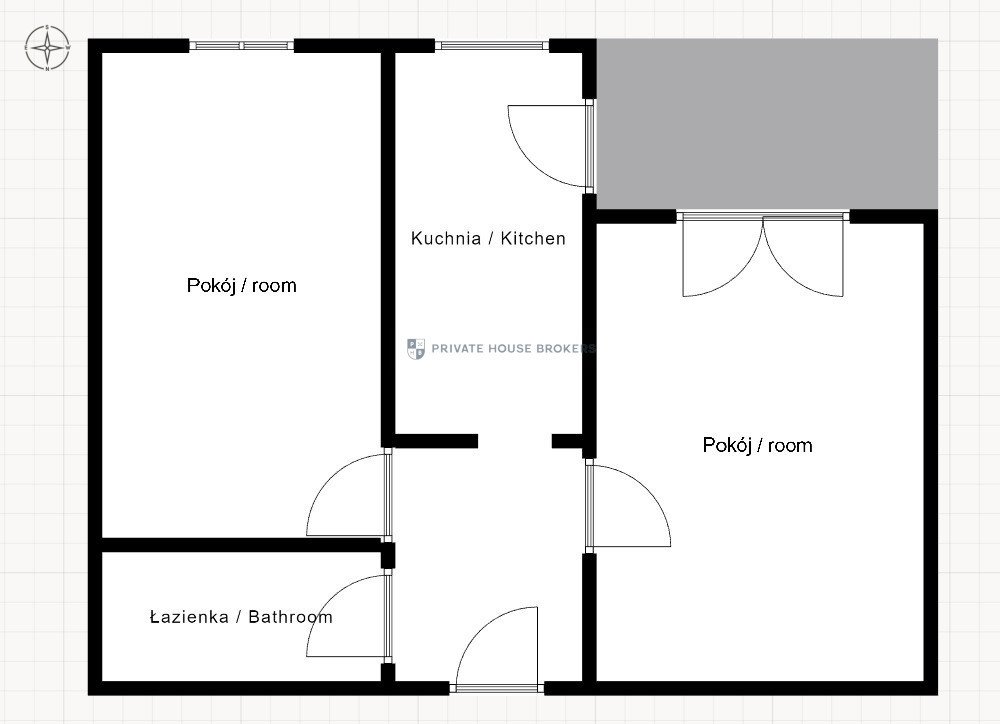 Lokal użytkowy na wynajem Kraków, Dębniki, Dębniki, Monte Cassino  53m2 Foto 14