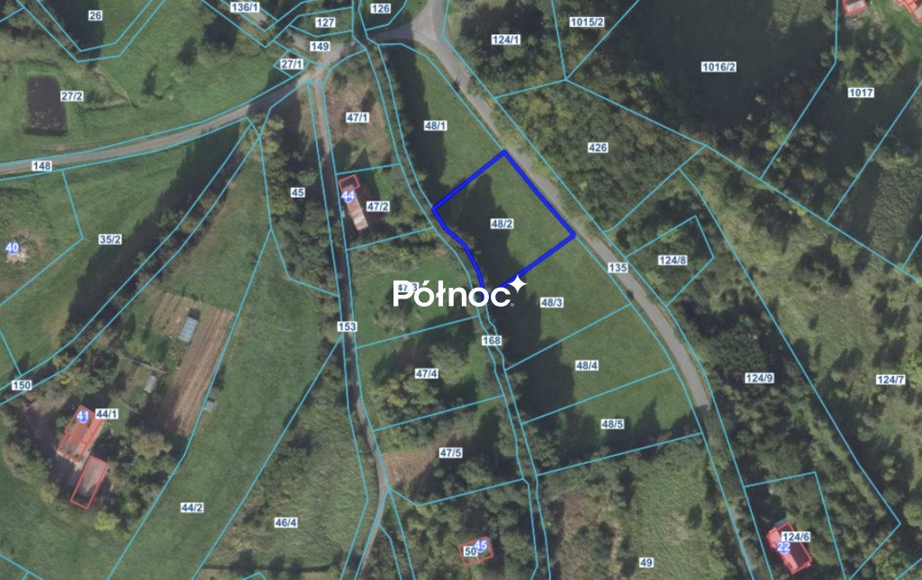 Działka 1637 m² w spokojnej okolicy z mediami i MPZP Gradówek  1 637m2 Foto 1