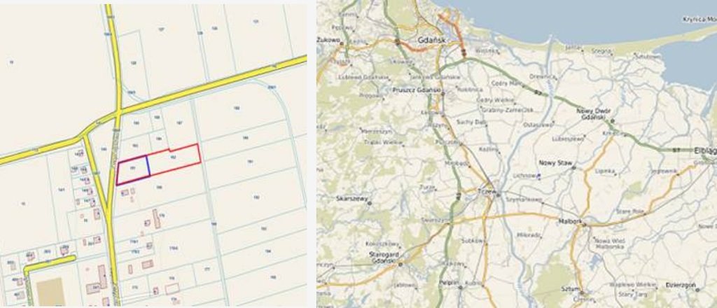 Działka na sprzedaż w Lubieszewie, 1006 m², przetarg Lubieszewo  1 006m2 Foto 1