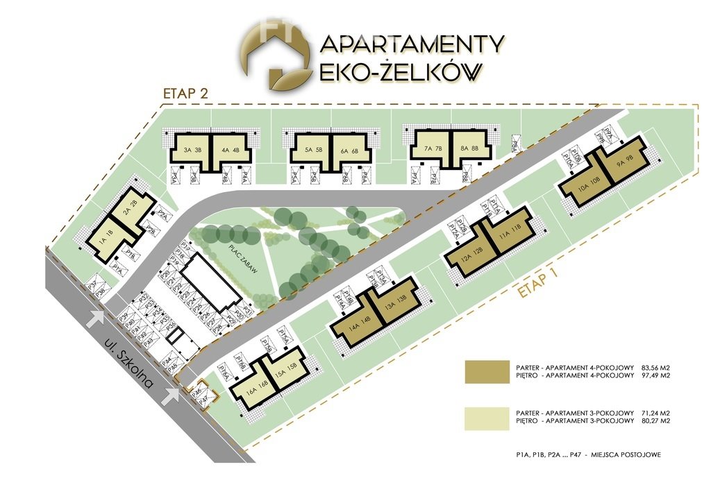 Mieszkanie trzypokojowe na sprzedaż Siedlce  80m2 Foto 16