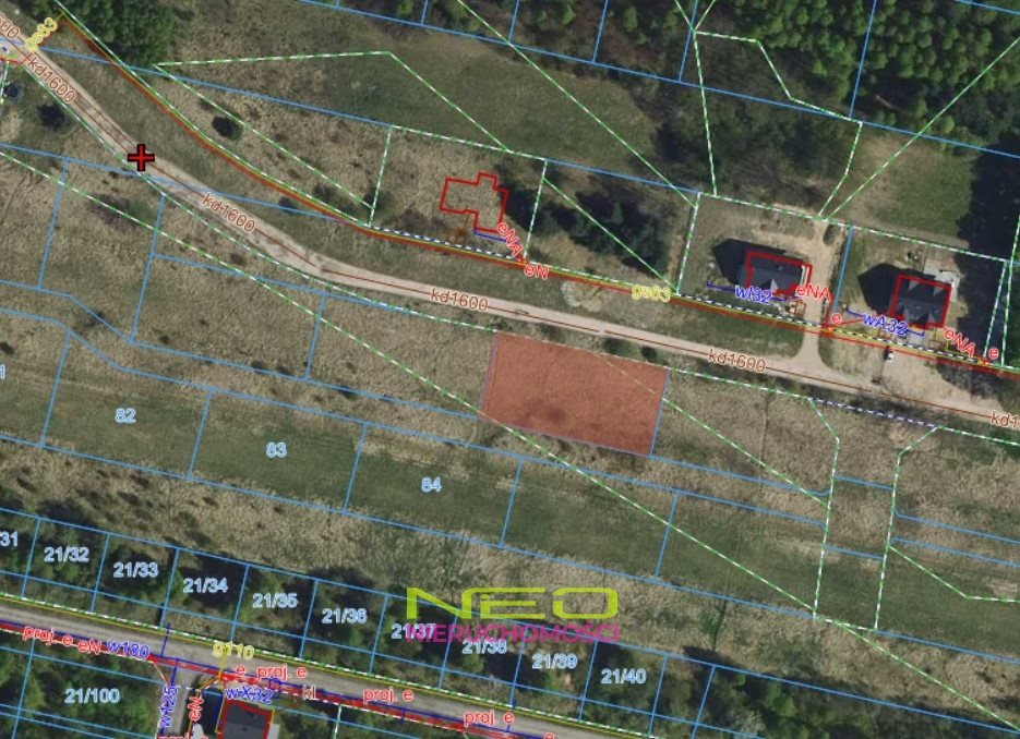 Do sprzedania działka 1300 m² w Częstochowie: Częstochowa Kiedrzyn