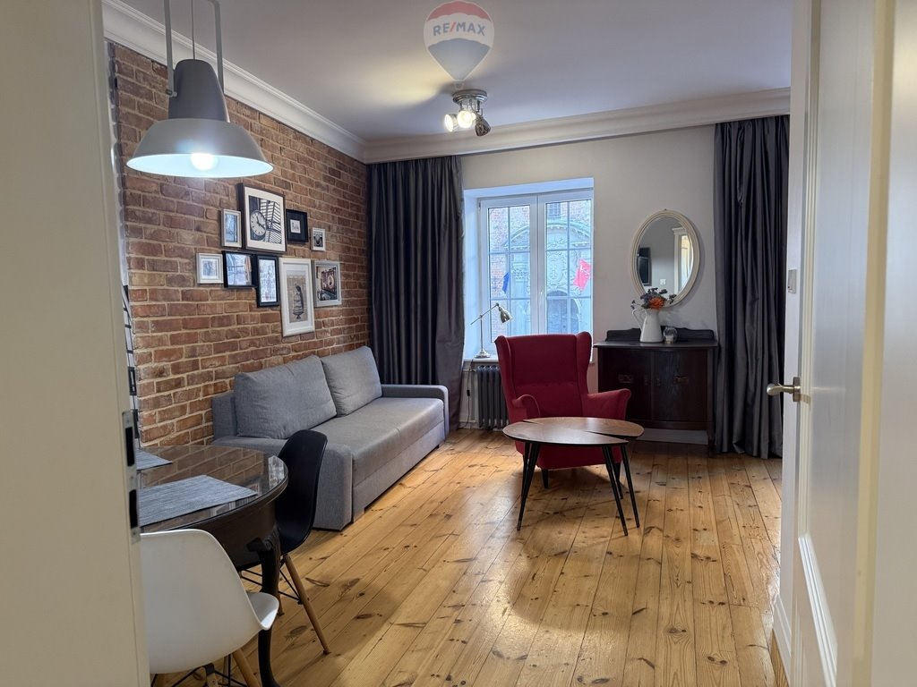Urokliwe mieszkanie na Długiej w Gdańsku, 53 m², inwestycja Gdańsk, Długa  53m2 Foto 1